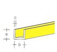 Cannel 4.0 x 4.0 mm / 330 mm long / #12-08