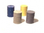 Barrel for oil , 21 x 17 mm , yellow , 1 : 33 / 35