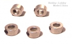 Retaining ring 4 mm nickel plates , 4 pcs / #5002-71