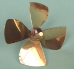 4-Blatt Propeller 70 mm M5 links , #149-14