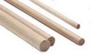 Bend wood round  4 mm / 1000 mm long