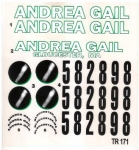 ANDREA GAIL Decalbogen / #BBD-13