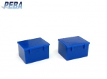 Deckskiste blau , 13 x 9 x 7 mm , 1:75 , 2 Stk / 38-50209