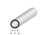 Styrene Profile Tube 10.0 / 12.0 mm , 1000 mm
